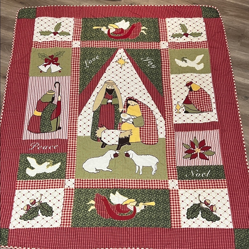 Christmas Nativity Scene Quilt